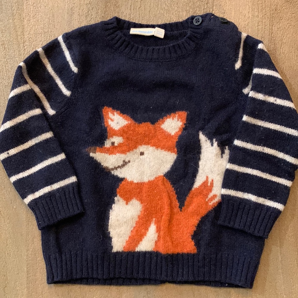 Jojo Maman Bebe fox sweater